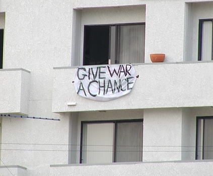 Give War A Chance